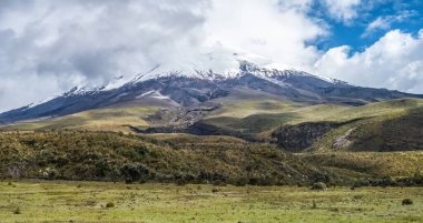 Cotopaxi Volkan Manzarası, Ulusal Park Cotopaxi, Ekvador
