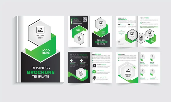 Stock vector Creative & Modern Business Multipurpose Brochure  Template