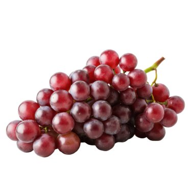 Fresh Ripe Red Grapes, Juicy and Sweet, Ideal for Healthy Eating and Snacking clipart