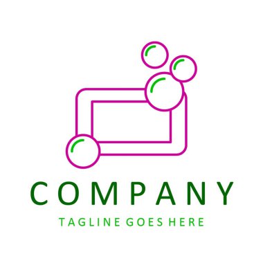 Logoyu temizliyorum. Şirket kimlik logosu. Parlak yıldız, taze yaratıcı sembol konsepti.