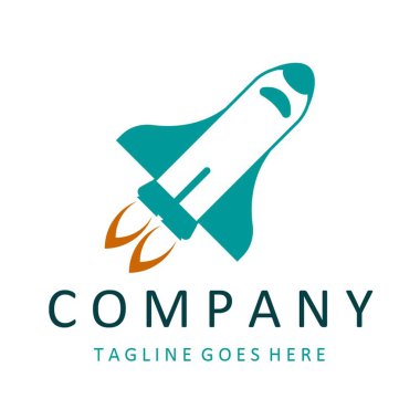 Flaying Icon Logo vector Fly Template