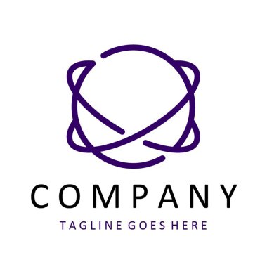 globe vector logo design business template