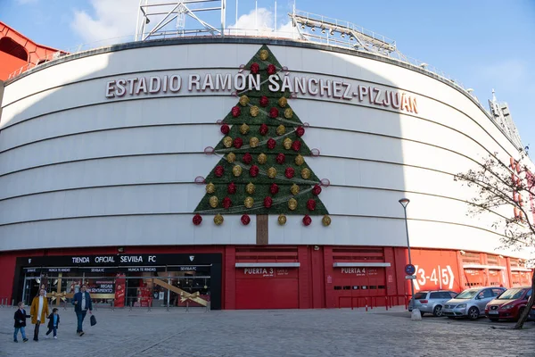 Sevilha Andaluzia Espanha Dezembro 2022 Ramon Sanchez Pizjuan Stadium Sevilla — Fotografia de Stock