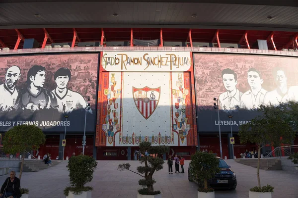 Sevilla Andalusie Španělsko Prosince 2022 Ramon Sanchez Pizjuan Stadium Sevilla Royalty Free Stock Obrázky