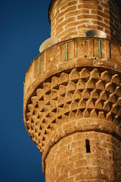 Ancient Turkish Minaret Egirdir Turkey — Photo