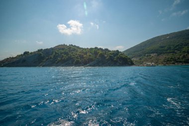 Gjipe Plajı - Himare, Vlore, Arnavutluk, Avrupa.