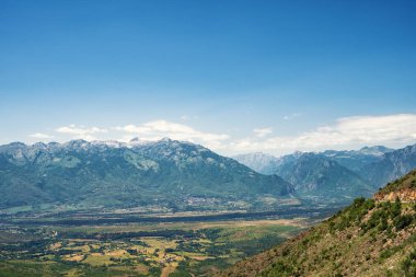 Valbona Vadisi Ulusal Parkı Arnavutluk.
