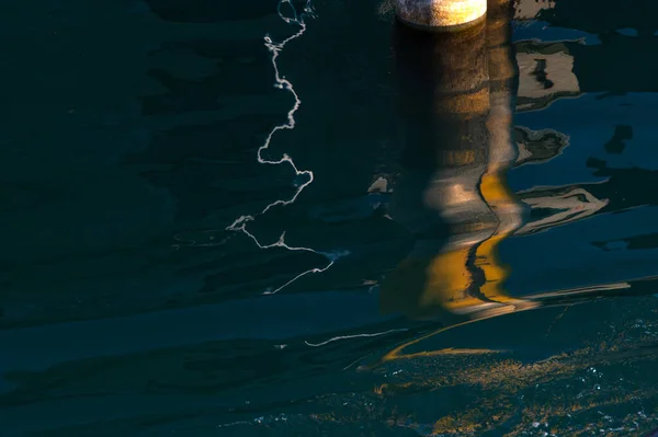 Abstract Photo Art Reflections Lake Water Full Frame — Stock Photo, Image