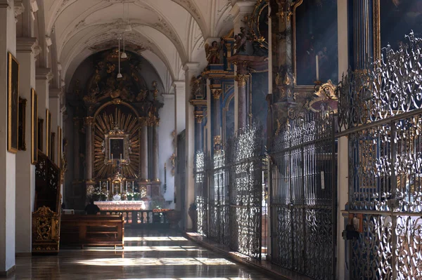 Munich Alemanha Abril 2023 Interior Igreja São Pedro — Fotografia de Stock
