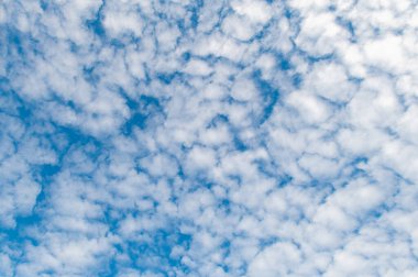 altocumulus bulutlar ile cennet