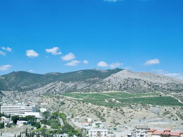 Yukarıdan Antalya şehrine manzara