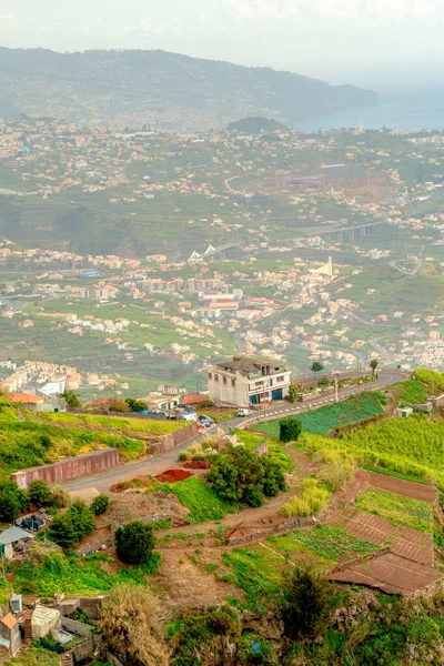 Utsikt Över Madeiras Södra Kust Från Cabo Girao Högsta Skywalk — Stockfoto