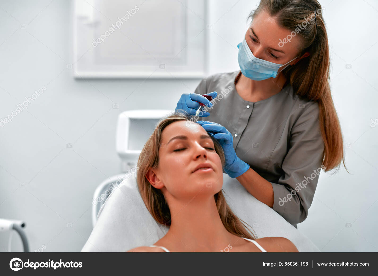 Mesotherapy Vitamin Injections Head Skin Hair Area Professional Hair