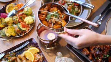 Masada vejetaryen-Asya-mutfağı-servis