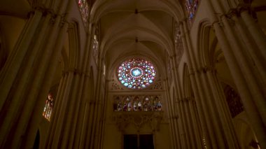 Toledo, ortaçağ Avrupa kenti, Castilla y la Mancha, İspanya.