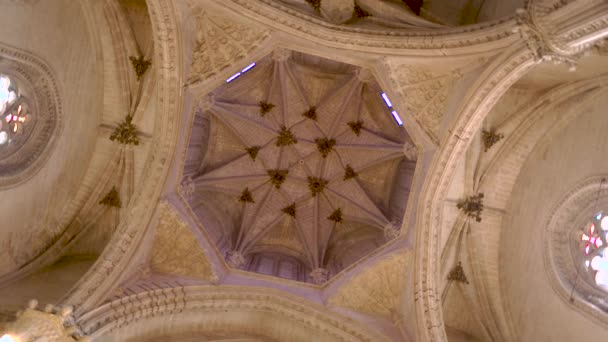 Toledo Cidade Medieval Europeia Castilla Mancha Espanha — Vídeo de Stock