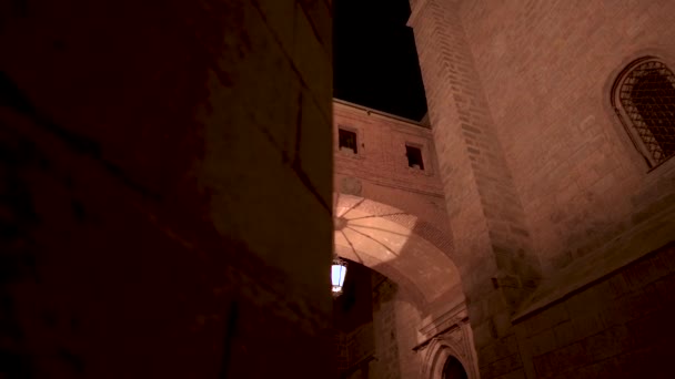 Toledo Středověké Evropské Město Kastilie Mancha Španělsko — Stock video