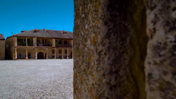 Ciudad Medieval Pedraza Segovia Castilla León España Europa — Vídeos de Stock