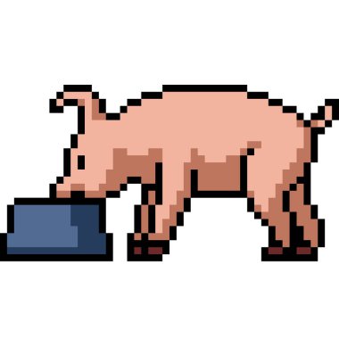 Domuz eti piksel sanatı