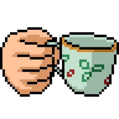 el ele tutuşmanın piksel sanatı