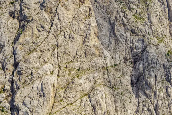 large white rock cliff in mountain region of Slovakia tatra