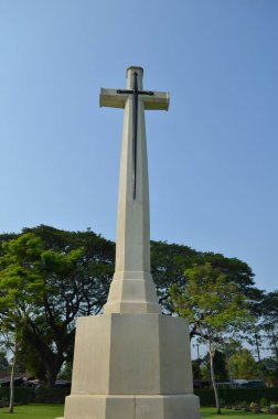 Hong Kong 'daki savaş mezarlığı.