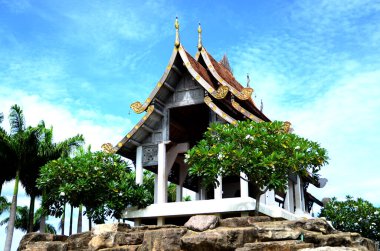 Parktaki Thai tapınağı