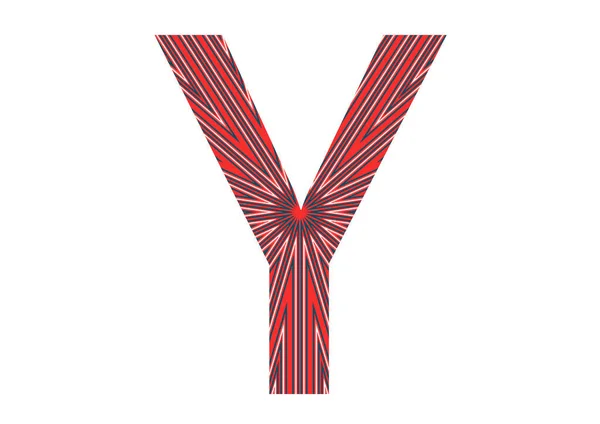 Буква Алфавита Сделанная Звездой Красными Розовыми Синими Белыми Лучами Изолированная — стоковое фото