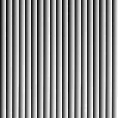 Soyut çizgili panjurlar modern ve minimalist tarzda, dikey eğimli gölgeleme içerir.