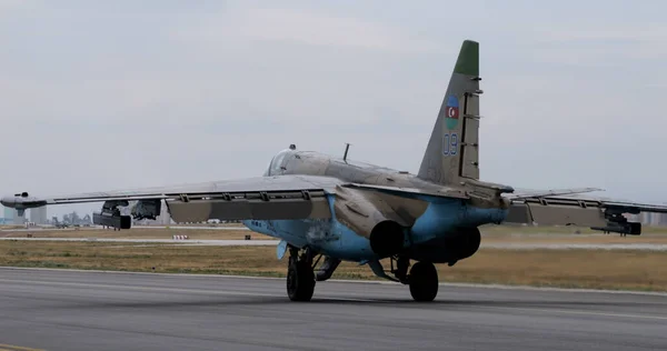 Konya Turkey June 2022 Combat Airplane Ready Take Airbase Runway — Stock Photo, Image
