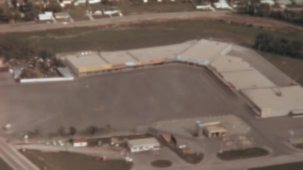 Pemandangan Udara Neenah Wisconsin Amerika Serikat Pada Tahun 1960 Menampilkan — Stok Video