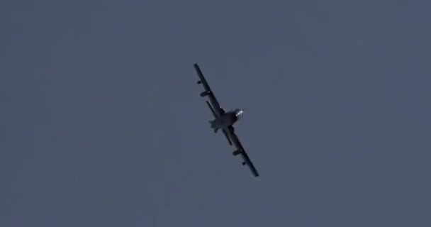 Montagnana Talya Ekim 2023 Gerçekçi Model Uçaklar Uçuşta Akrobatik Manevralar — Stok video