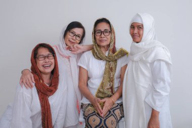 Asyalı kadınlar Ramazan kutlamaları için bir araya geliyorlar