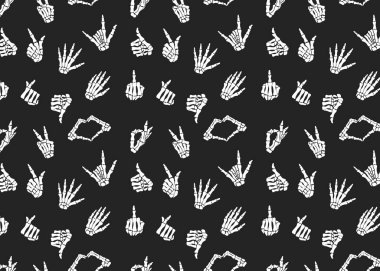 İskeletle kusursuz desen