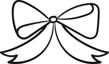 Geniş kurdeleli yay, desen