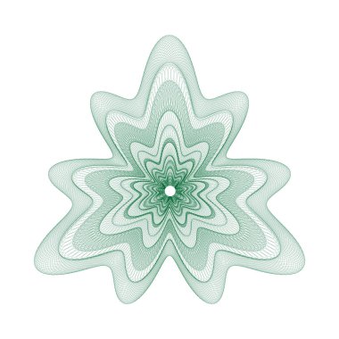 Filigran deseni, filigran deseni, banknot deseni. Banknotlar lonca hatlarını, desenleri, güvenli dalgaları ve pasaport kağıtlarını kontrol ediyor. Para birimi banknotu Guilloche, güvenlik sertifikası filigran arka planı