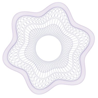 Watermark guilloche.Watermark pattern , Watermark banknote pattern. Banknotes check guilloche lines texture, secure waves patterns and passport paper. Currency banknote guilloche, security certificate watermark background