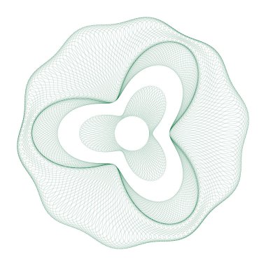 Filigran loncası. Filigran deseni, filigran banknot deseni. Banknotlar lonca hatlarını, desenleri, güvenli dalgaları ve pasaport kağıtlarını kontrol ediyor. Para birimi banknotu Guilloche, güvenlik sertifikası filigran arka planı