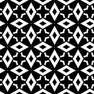 Siyah ve beyaz geometrik desen. Arka plan.