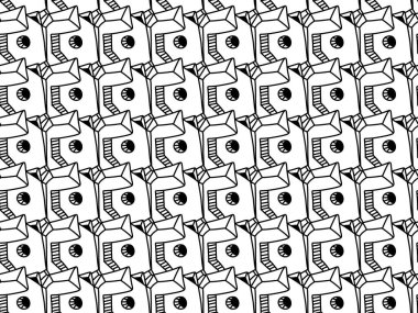 Soyut arkaplanın kusursuz deseni