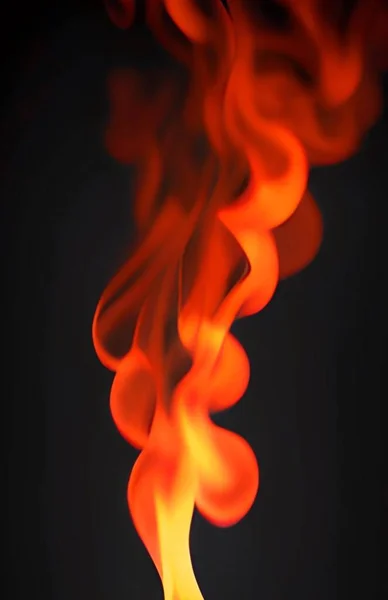 抽象的な背景で燃える火 — ストック写真