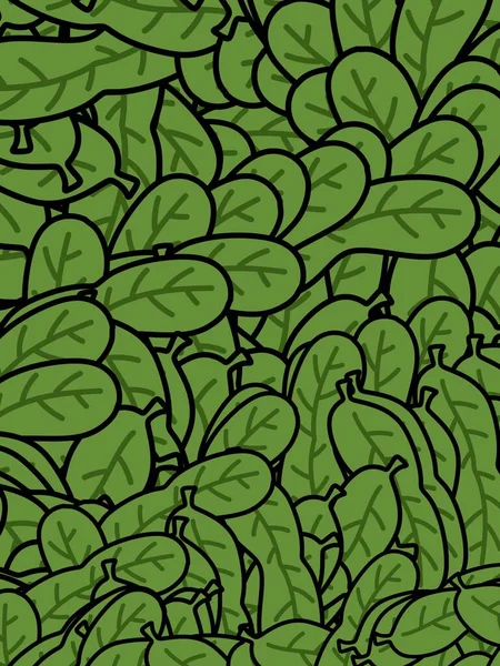 Yeşil Yaprak Karton Arkaplanının Sanat Rengi — Stok fotoğraf
