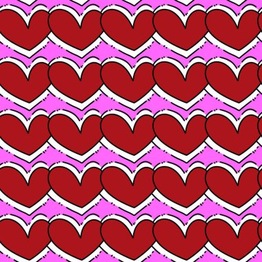 Kalpleri arka plan ile Seamless Modeli