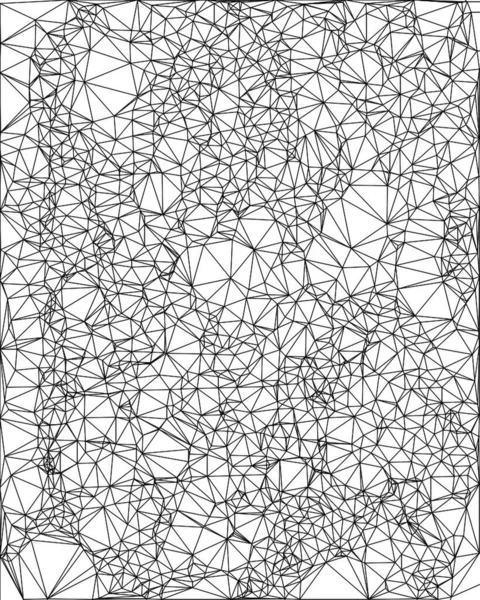 Kunst Abstracte Polygonale Geometrische Achtergrond — Stockfoto