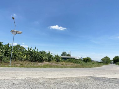 Chachoengsao Tayland yolu.