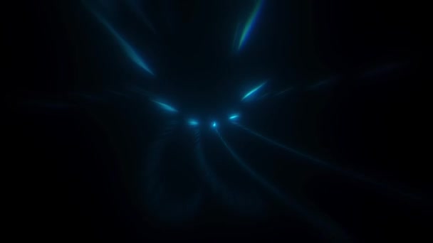 Блакитне Світло Абстрактного Фону — стокове відео