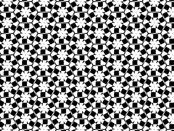 Zwart Wit Abstracte Geometrische Patroon — Stockfoto