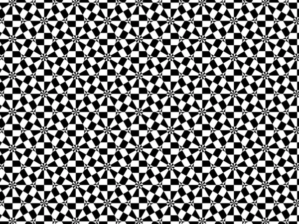 Black White Abstract Geometric Pattern — Stock Photo, Image