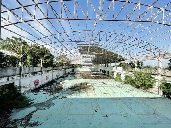 Fábrica Abandonada Chonburi Tailândia — Fotografia de Stock