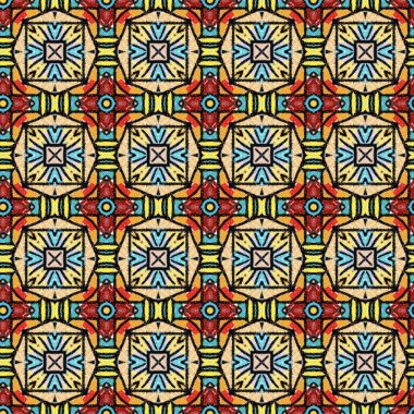 Soyut sırtüstün kusursuz deseni